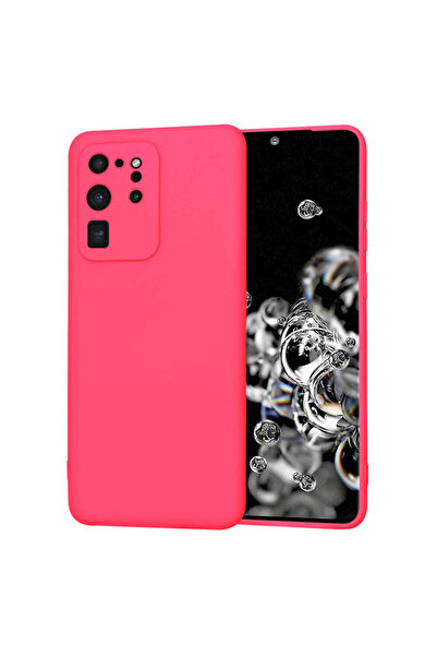 Techsuit Case for Samsung Galaxy S20 Ultra 5G, SoftFlex, fuchsia - fuchsia