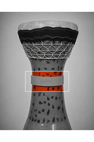 Darbuka Kaydırmaz Silikon Aparatı ( Gri renk)