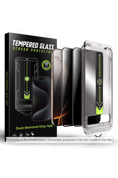 Techsuit Προστατευτικό οθόνης για iPhone 18 Pro Max, TitanGlass FullCover, Ιδ...