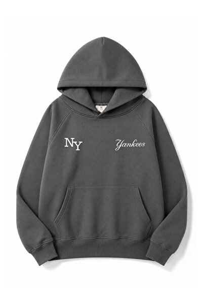 Boi Unisex New York Yeankiee Sweatshirt Premium Quality Thick Hoodie Hooded