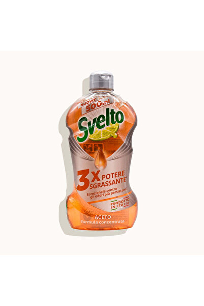 SVELTO Detergent Concentrat Vase de Spălat Manual, Oțet, 500 ml