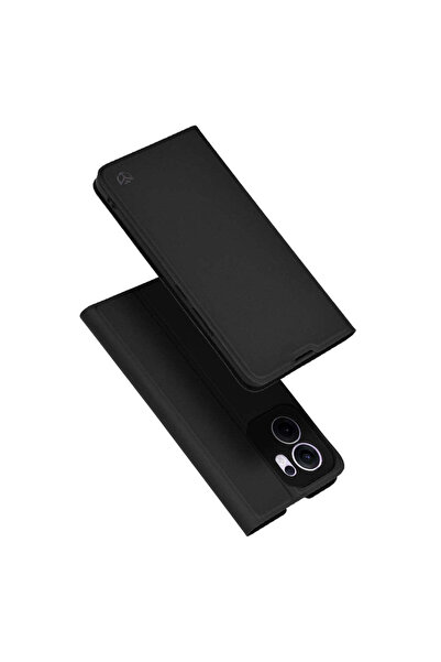 Techsuit Husă pentru OPPO Reno13 F 4G, Magskin Book, negru - negru