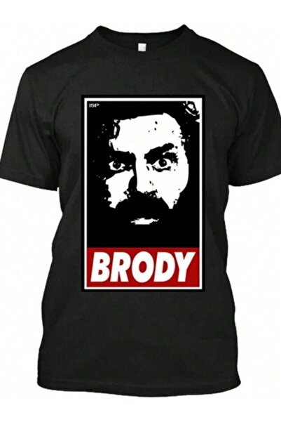 9TAY NWT Bruiser Brody Professional Wrestler Logo Vintage T-Shirt Size S-4XL
