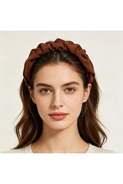 idei Women's fixed headband made of textile material, knotted model, colors d...
