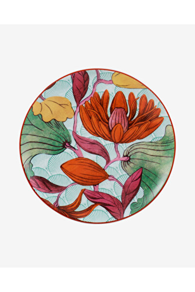 Vista Alegre Farfurie Petit Four din Porțelan Lotus Portocaliu 16 Cm