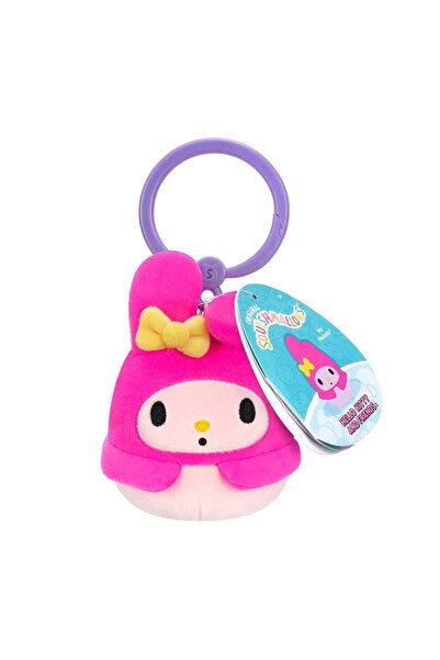 Squishmallows Breloc de plus, Squishmallows, Hello Kitty, 9 cm