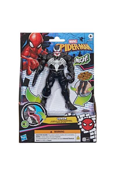Marvel Figurina cu sunete, Marvel, Spider-Man, Venom Action XF, 15 cm, G2855