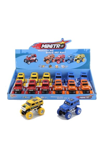 Birlik Oyuncak Offroad Sesli Işıklı Metal Çekbırak Hammer