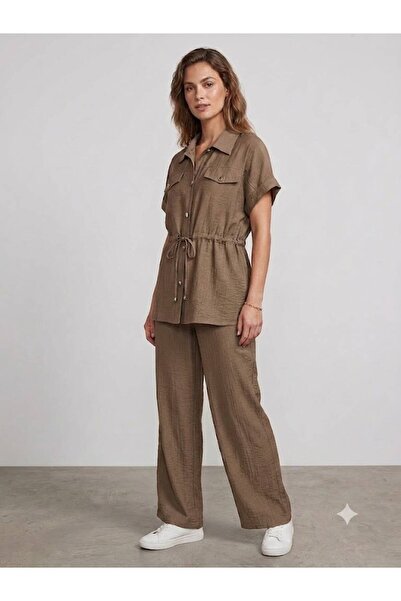 Nilo Short Sleeve Trouser Suit