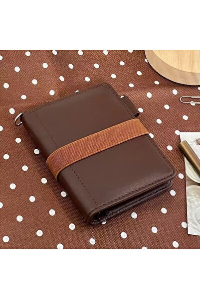 Choice M5 Brown Japanese Retro Ledger Dark Brown M5 Loose-leaf Ledger Leather...