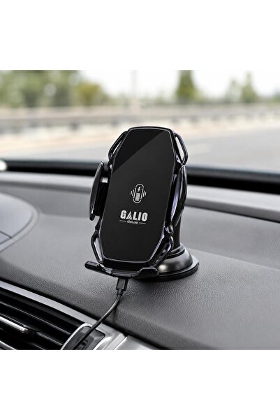 GALİO DELUXE Smart Sensor 15W Kablosuz Şarjlı Araç İçi Telefon Tutucu Otomati...