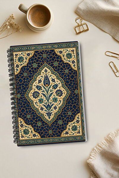 giftkonsept Authentic Design with Traditional Tile and Tulip Motifs A5 50 She...