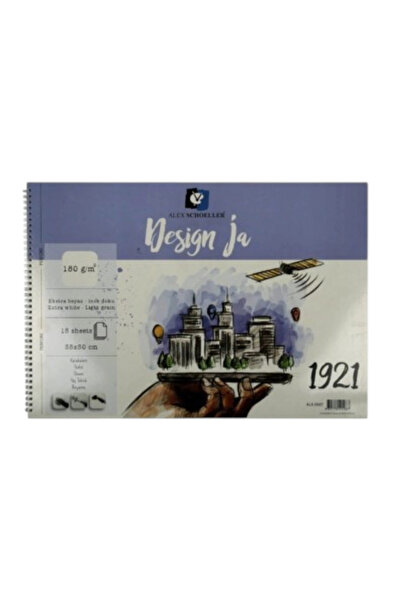 Alex Schoeller Alex Picture Notebook Desgn Ja 180 Grams (35* 50 cm) 15 Sheets...
