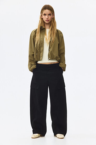 H&M Barrel Paçalı Kargo Pantolon