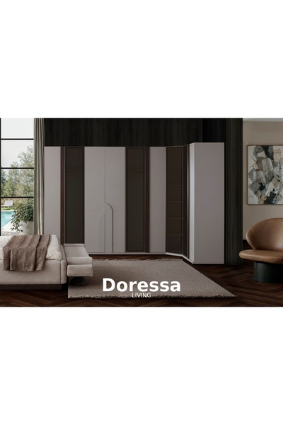 Doressa Living Estera Köşe Gardırop