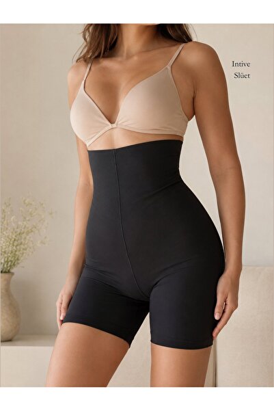 İntive Lingerie كورسيه باباتيا عالي الخصر مصنوع من السيليكون ذو خصر عالٍ للغاية