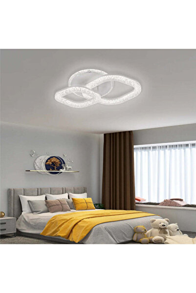 OEM Asgard 29W LED полилей с дистанционно управление, димируема светлина, бял