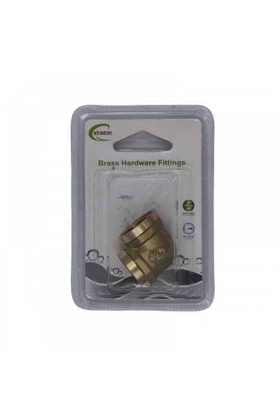 Tradesor Ορειχάλκινη Γωνία Σωλήνα 1/2 " Θηλυκή 080075