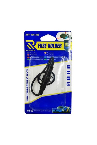 Rolinger Γυάλινη στρογγυλή θήκη ασφαλειών αυτοκινήτου
