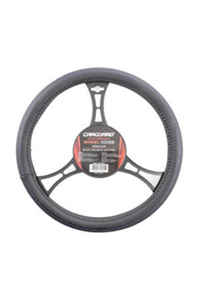 CarGuard Husă volan auto - negru / albastru PRO -