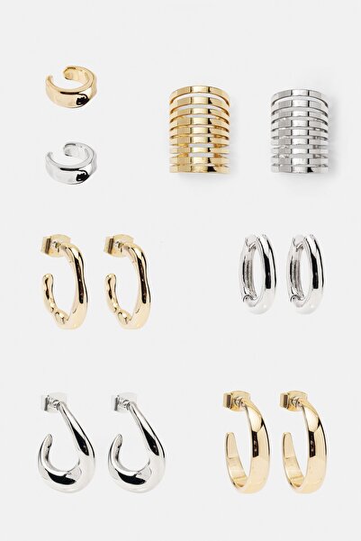 Pull & Bear Ear cuff küpe seti