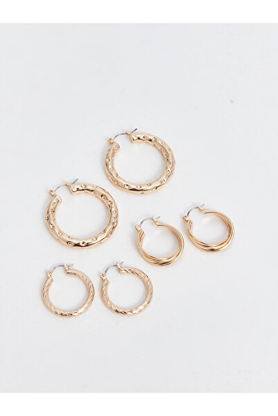 LC Waikiki Cercei de damă cu model, set de 3 perechi