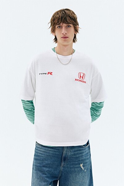 Pull & Bear Honda Type R Tişört