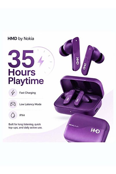 Hmd DUB S60 True Wireless Earbuds, Dolby Audio Cinematic Sound, 10mm Drivers,...