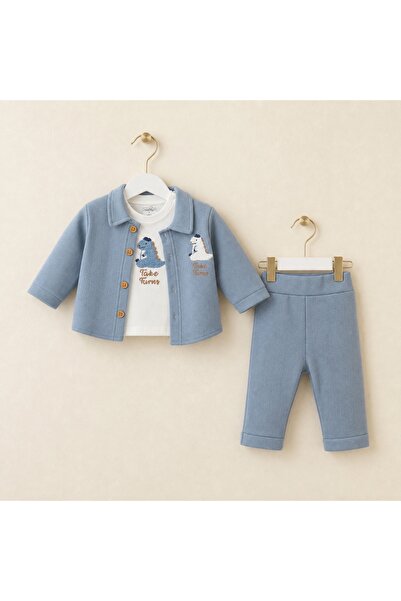 Alvadonna Baby Boy Jacket Triple Set