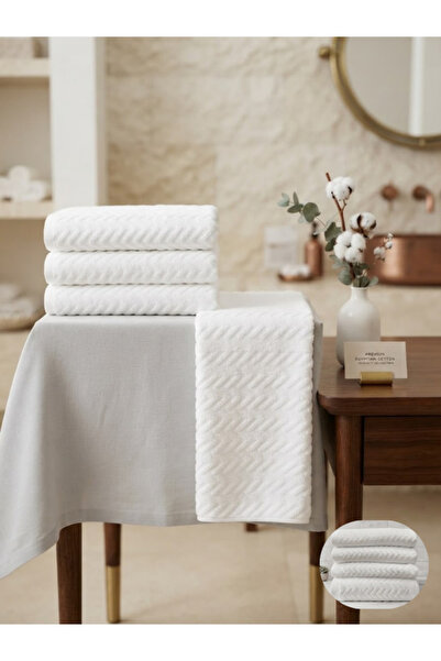 Truva Home Set 2 Prosoape Hoteliere Zen Spa 70x130 cm | 100% Bumbac Turcesc |...
