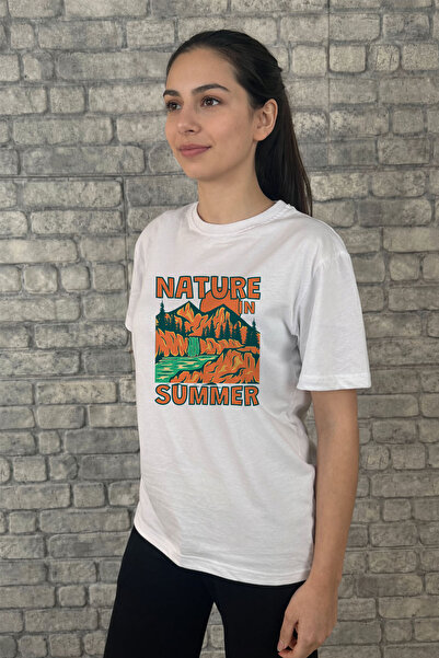 örses Nature İn Summer Printed Premium T-Shirt |   Special Gift Includes