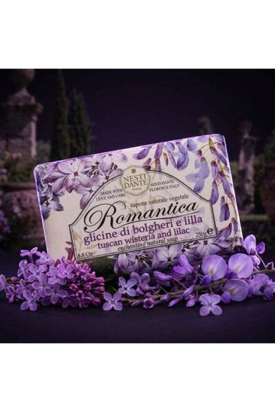Nesti Dante wisteria & lilac soap 250 gm - Luxury Italian Natural Soap Bar – ...