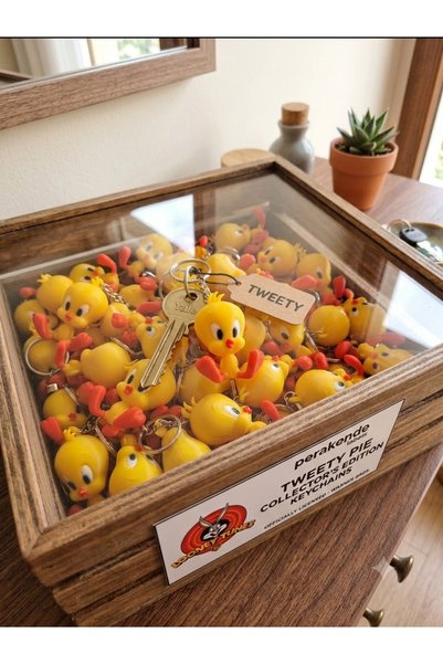 Muvesta Tweety Keychain&Gift Figure Keychain Stylish and Cute 2 Pieces
