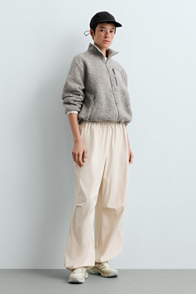 Oysho Wide-leg trekking trousers