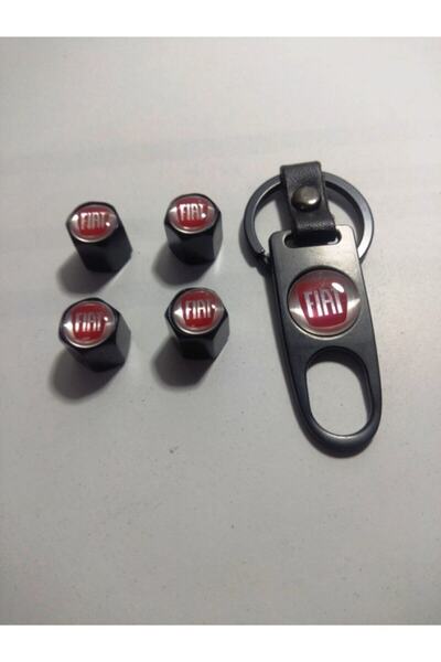 GARDENAUTO Fiat Metal Valve Cover Keychain Set