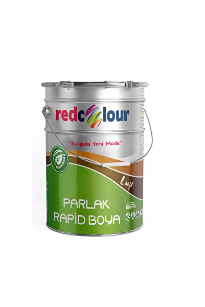 Redcolour Endüstriyel Parlak Rapid Boya Lux Hızlı Kuruyan Metal Boyası Selülo...