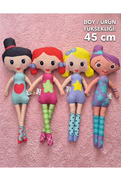 sfs elektrik Cloth Doll Long Leg Plush Cloth Doll 45 cm Dolls