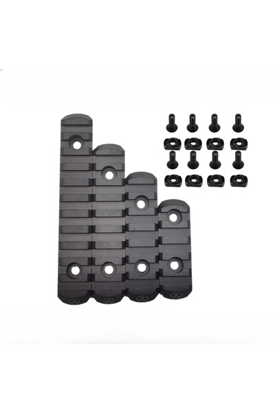 Choice5 Black Style3 Keymod 20mm Metal Tactical Helmet Adapter Rail for Insta...