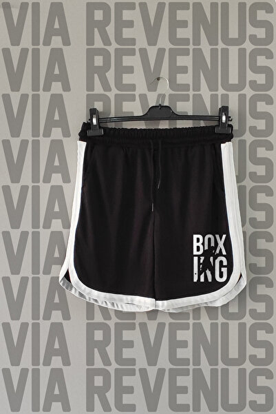 Vordevia Boxing Printed Unisex Retro Varsity Sports Training Shorts