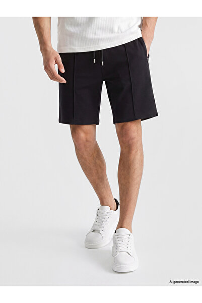 LC Waikiki Trendlucky Regular Fit Men's Shorts with Difference in Color