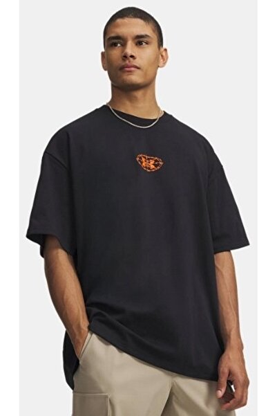 Under Armour U M Hwt Hoops Photoreal Ss Ανδρικό Μπλουζάκι Μπάσκετ Πολύχρωμο