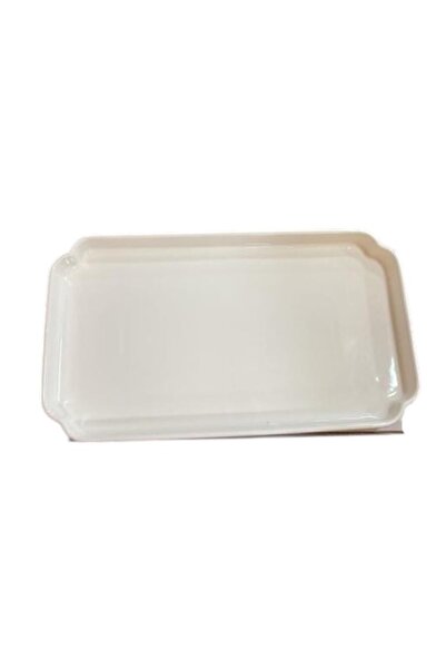 Tekbir 26,2x15x2 Cm Porselen Dikdörtgen Sunum Tabağı | Şık Servis ve Kahvaltı...