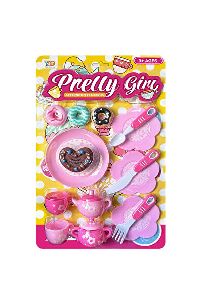 OEM Σετ Τσαγιού Pretty Girl σε Καρτέλα 39x24x4cm ToyMarkt 971341