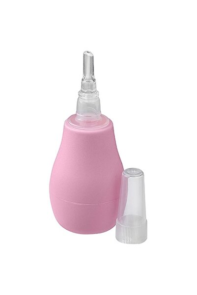 Babyono Aspirator nazal Baby Ono cu vârf de silicon roz
