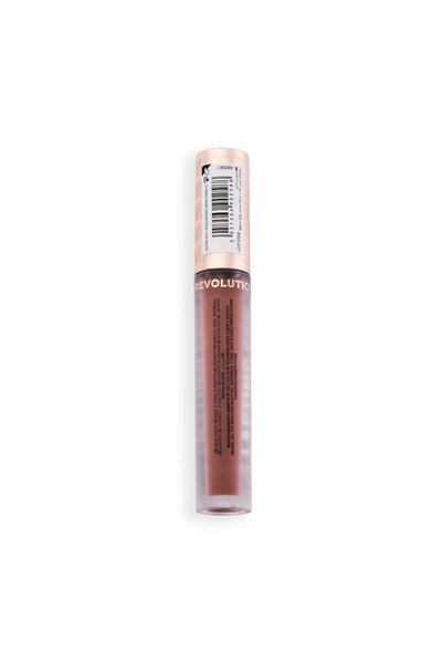 Revolution Lasting Kiss Liquid Lipstick Spiced Brown