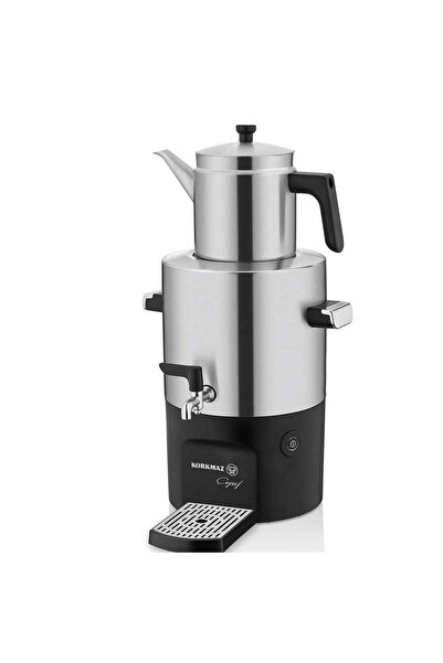KORKMAZ A841 ÇAYŞEF SEMAVER INOX/SATİN