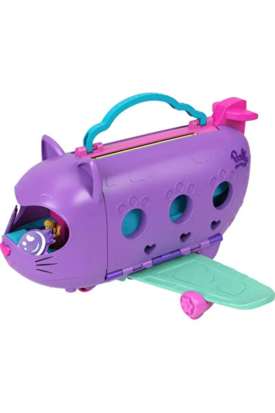 mattel Πόλι Πόκετ Μίνι-Αεροπλάνο Γατούλα - HWP19
