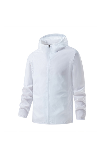 Choice38 XXL Unisex White LNGXO Waterproof Hiking Jackets for Men and Women S...