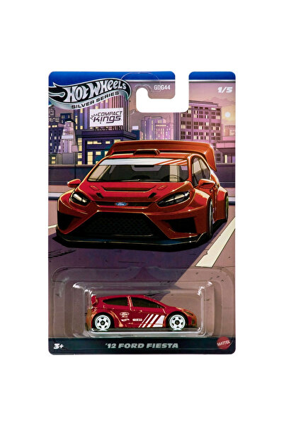 mattel Αυτοκινητάκια Hot Wheels - Υποσυμπαγή Σειρά Silver '12 Ford Fiesta Κόκ...