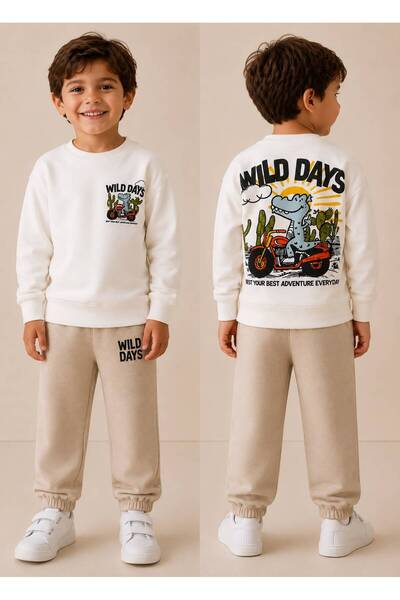 ciklet kids Boys' Top and Bottom Set